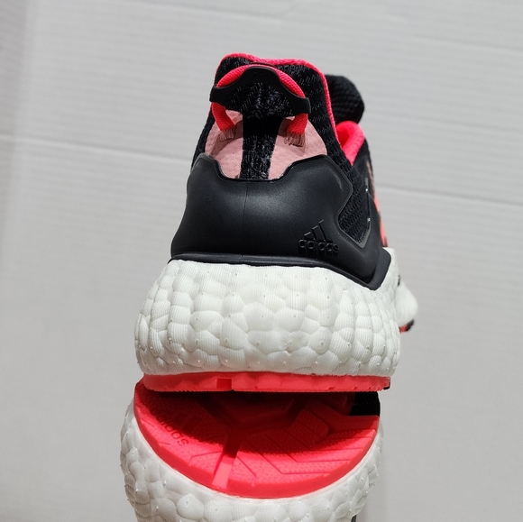 Adidas Boost ClimaWarm LTD Running Shoe Black Pink Unisex - Picture 8 of 12